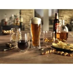 Zwilling Set Di Bicchieri Da Birra - 410 Ml / 2-pz., Vetro Borosilicato -Cucina Negozio 000008410