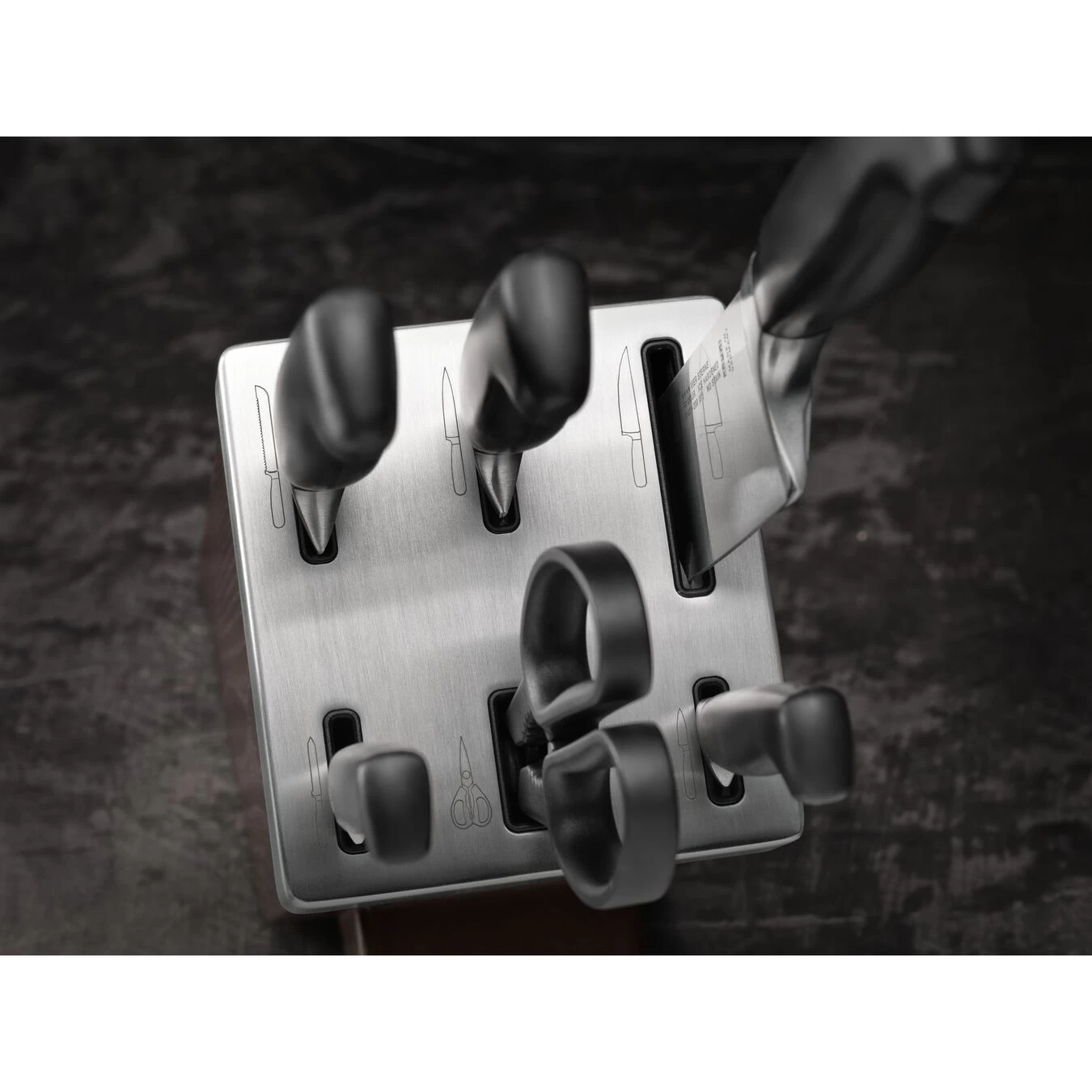 Zwilling Set Di Coltelli Con Ceppo Con Sistema Autoaffilante - 7-pz., Bianco 3 Zwilling Set Di Coltelli Con Ceppo Con Sistema Autoaffilante - 7-pz., Bianco - immagine 3