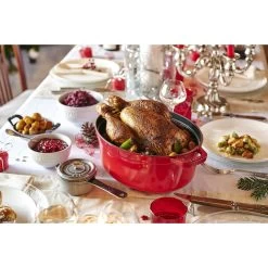 Staub Cocotte Ovale - 27 Cm, Ciliegia -Cucina Negozio 000011004 1