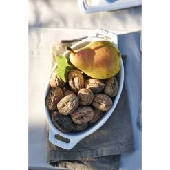 Staub Pirofila Ovale - 17 Cm, Colore Bianco Puro -Cucina Negozio 000011071