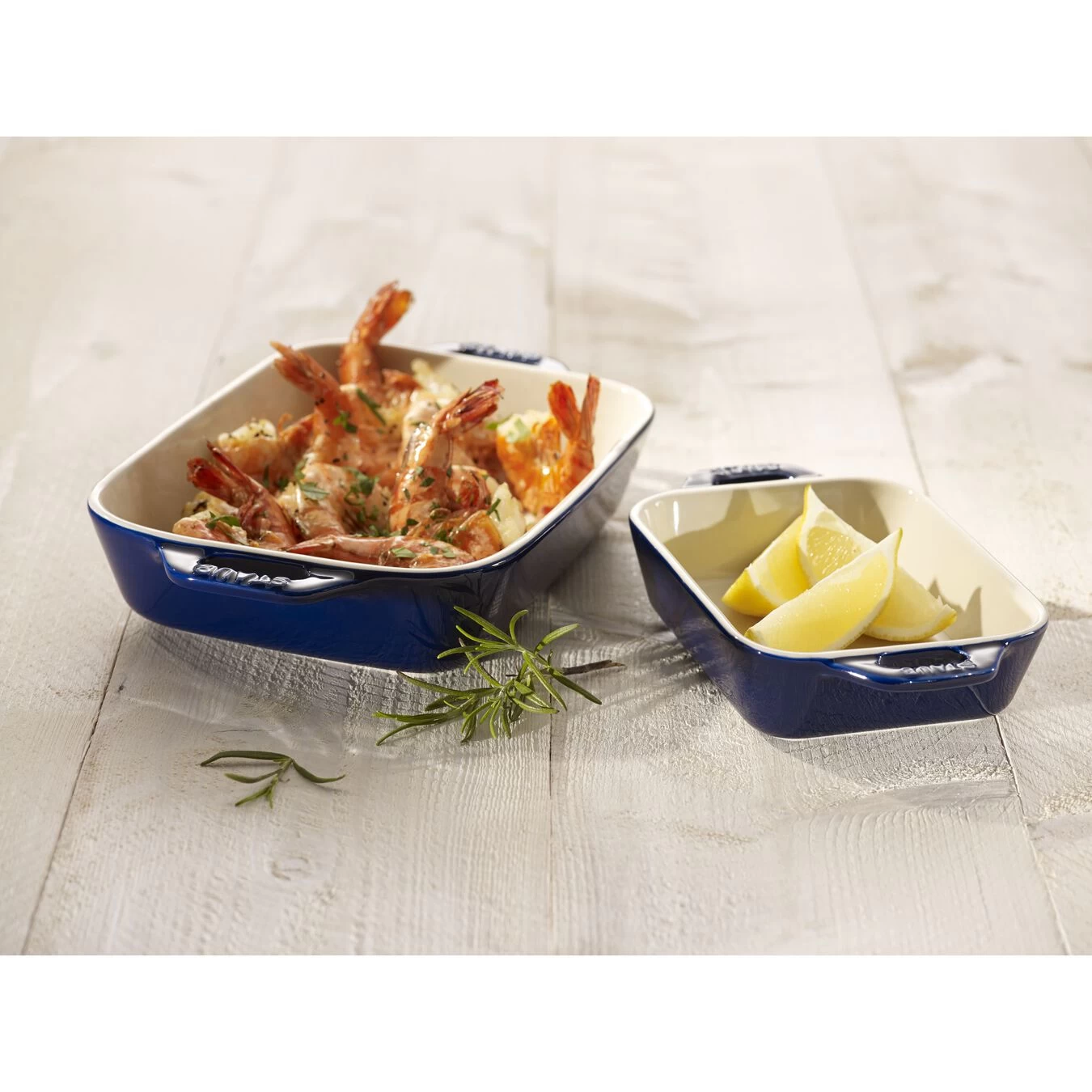 Staub Pirofila Rettangolare - 14 X 11 Cm, Blu Scuro 4 Staub Pirofila Rettangolare - 14 X 11 Cm, Blu Scuro - immagine 4