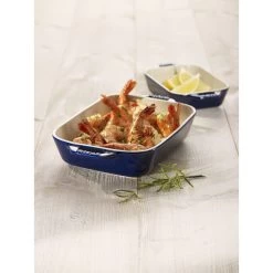 Staub Pirofila Rettangolare - 27 X 20 Cm, Blu Scuro 7 Staub Pirofila Rettangolare - 27 X 20 Cm, Blu Scuro -Cucina Negozio 000016909