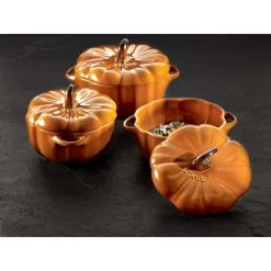 Staub Cocotte Zucca - 12 Cm, Cannella -Cucina Negozio 000016939