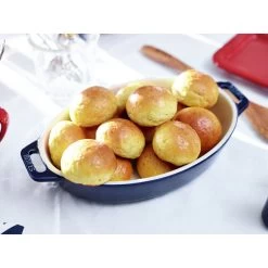 Staub Pirofila Ovale - 17 Cm, Blu Scuro -Cucina Negozio 000017137