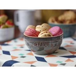 Staub Ciotola Rotonda - 12 Cm, Colore Grigio Antico -Cucina Negozio 000017349