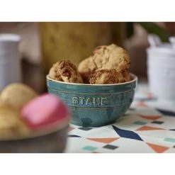 Staub Ciotola Rotonda - 12 Cm, Colore Turchese Antico 10 Staub Ciotola Rotonda - 12 Cm, Colore Turchese Antico -Cucina Negozio 000017350