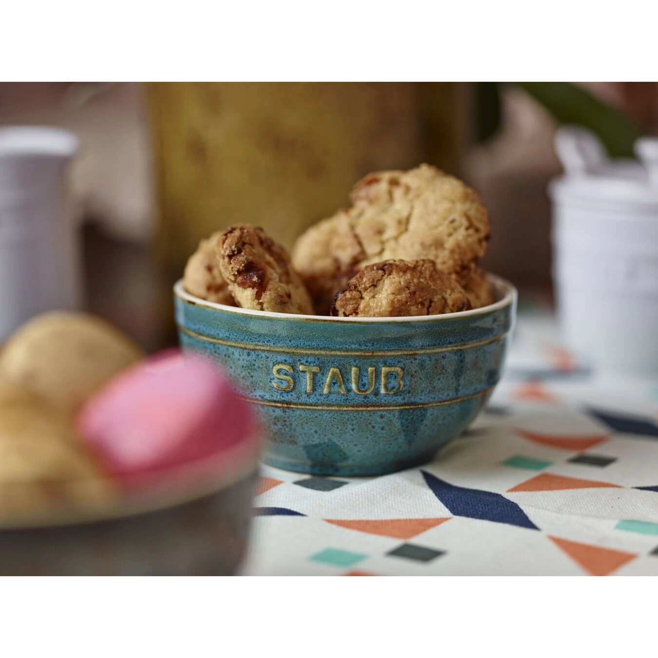 Staub Ciotola Rotonda - 12 Cm, Colore Turchese Antico 5 Staub Ciotola Rotonda - 12 Cm, Colore Turchese Antico - immagine 5