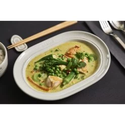 Staub Piatto Ovale - 25 Cm, Tartufo Bianco -Cucina Negozio 000019572