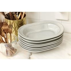 Staub Piatto Ovale - 25 Cm, Tartufo Bianco -Cucina Negozio 000019690