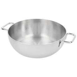Demeyere Tegame Con Coperchio In Vetro - 28 Cm, 18/10 Acciaio Inossidabile -Cucina Negozio 000023172