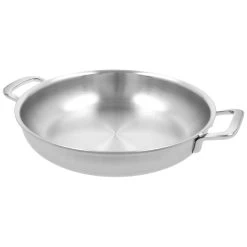 Demeyere Padella Con 2 Maniglie - 28 Cm, 18/10 Acciaio Inossidabile -Cucina Negozio 000023295