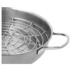 Demeyere Set Per Affumicatura - 4-pz., 18/10 Acciaio Inossidabile -Cucina Negozio 000023370