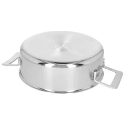Demeyere Casseruola Con Coperchio - 24 Cm, 18/10 Acciaio Inossidabile -Cucina Negozio 000023539