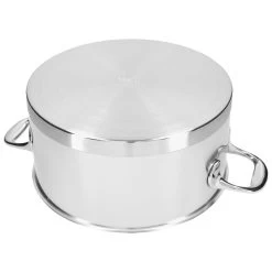 Demeyere Casseruola Con Coperchio - 24 Cm, 18/10 Acciaio Inossidabile -Cucina Negozio 000023689