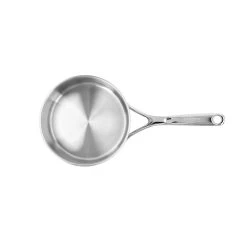 Demeyere Casseruola Con Manico Con Coperchio - 18 Cm, 18/10 Acciaio Inossidabile -Cucina Negozio 000023747
