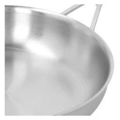 Demeyere Padella - 24 Cm, 18/10 Acciaio Inossidabile -Cucina Negozio 000024192