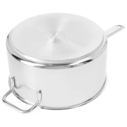 Demeyere Casseruola Con Manico Senza Coperchio - 22 Cm, 18/10 Acciaio Inossidabile -Cucina Negozio 000024208