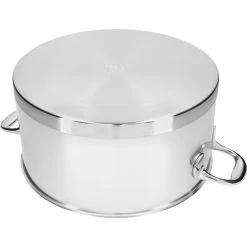Demeyere Casseruola Con Coperchio - 28 Cm, 18/10 Acciaio Inossidabile -Cucina Negozio 000024255