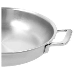 Demeyere Padella Con 2 Maniglie - 28 Cm, 18/10 Acciaio Inossidabile -Cucina Negozio 000024323