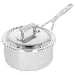 Demeyere Casseruola Con Manico Con Coperchio - 18 Cm, 18/10 Acciaio Inossidabile 9 Demeyere Casseruola Con Manico Con Coperchio - 18 Cm, 18/10 Acciaio Inossidabile -Cucina Negozio 000024366