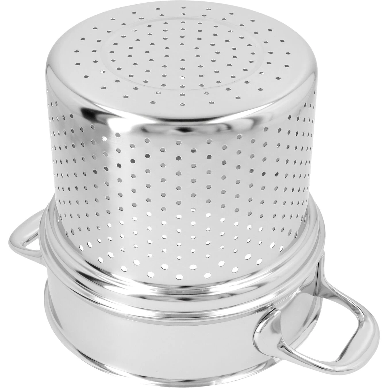 Demeyere Colapasta Per Pentole - 20 Cm, 18/10 Acciaio Inossidabile 4 Demeyere Colapasta Per Pentole - 20 Cm, 18/10 Acciaio Inossidabile - immagine 4