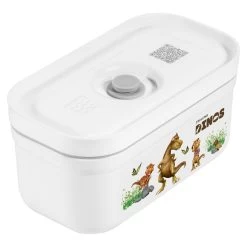 Zwilling Lunch Box Sottovuoto S, Plastica, Bianco-grigio