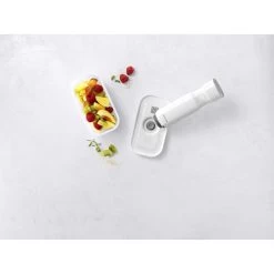 Zwilling Lunch Box Sottovuoto S, Plastica, Semi Trasparente-grigio -Cucina Negozio 272683 ZWI LunchBox S Plastik Top M4 0002