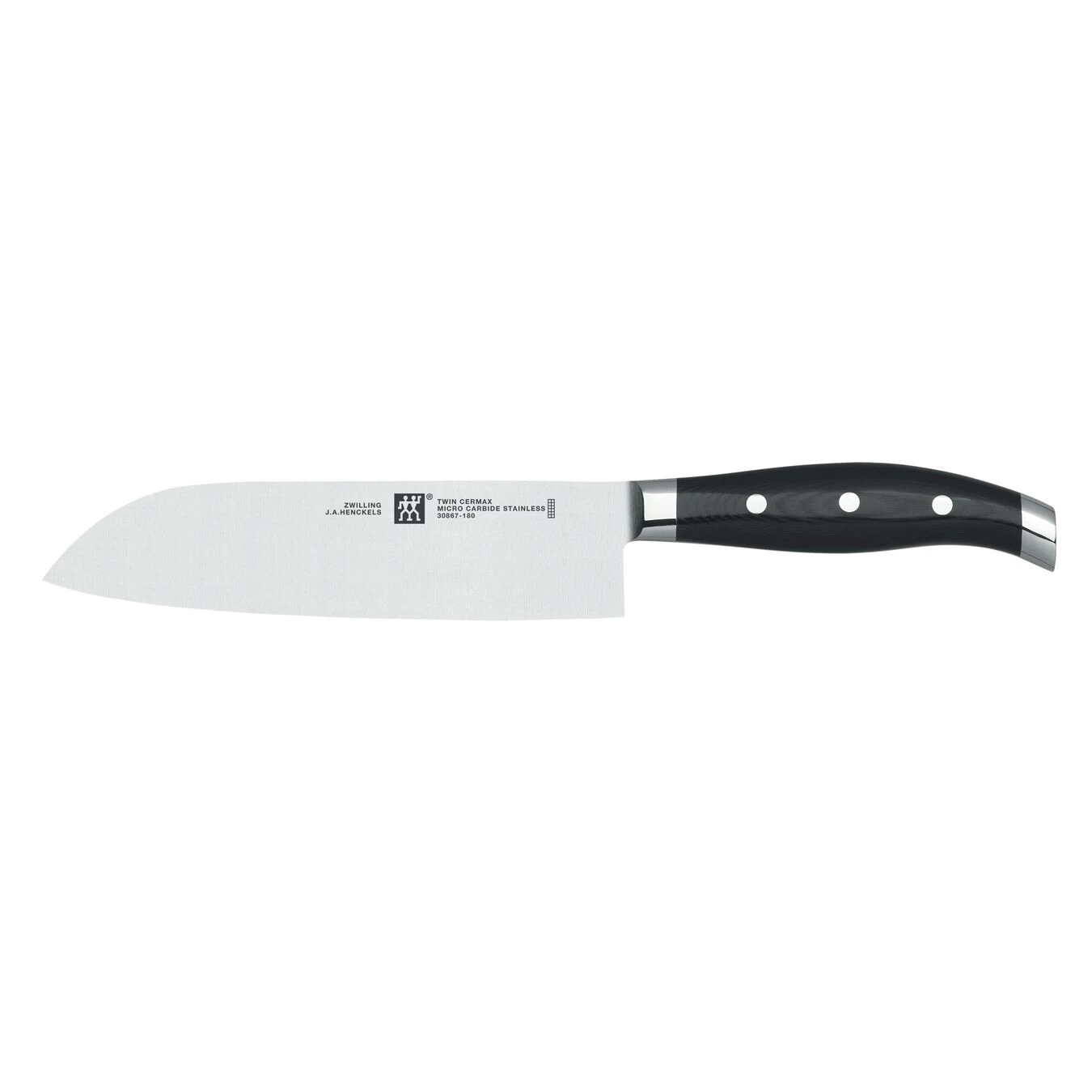 Zwilling Coltello Santoku Liscio - 18 Cm, Rosso 2 Zwilling Coltello Santoku Liscio - 18 Cm, Rosso - immagine 2