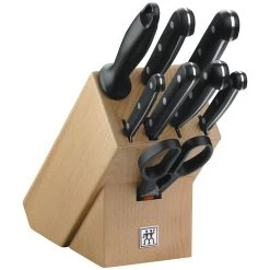 Zwilling Set Di Coltelli Con Ceppo - 9-pz., Naturale