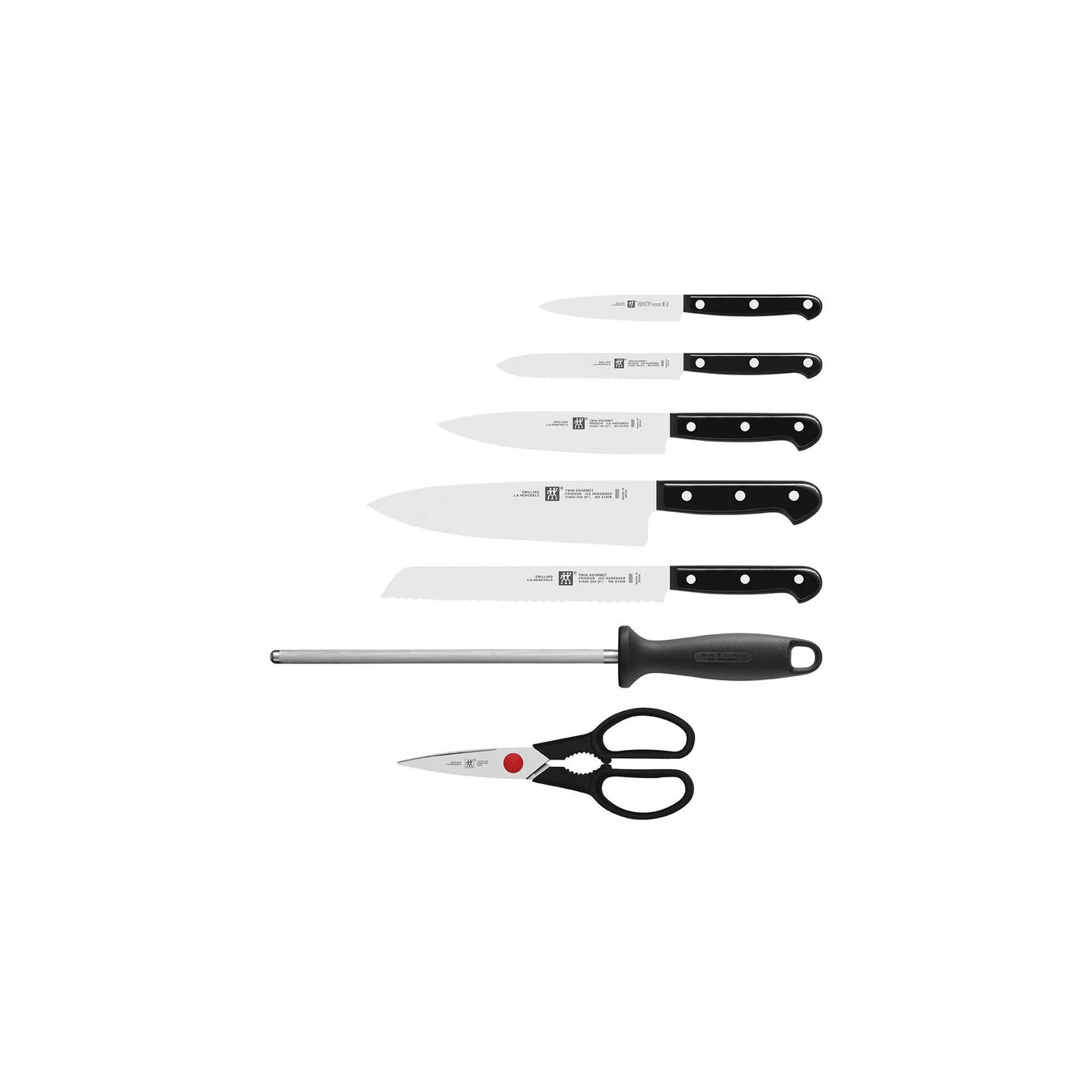 Zwilling Set Di Coltelli Con Ceppo - 8-pz., Naturale 2 Zwilling Set Di Coltelli Con Ceppo - 8-pz., Naturale - immagine 2