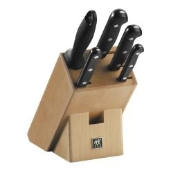 Zwilling Set Di Coltelli Con Ceppo - 6-pz., Naturale