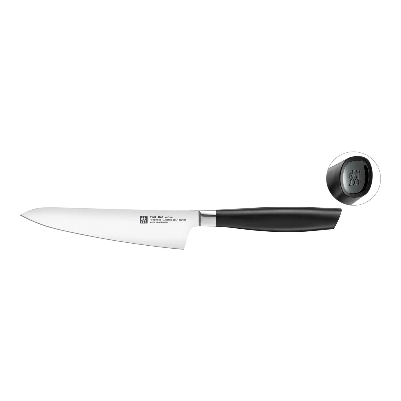 Zwilling Coltello Chef Compact 14 Cm, Nero 1 Zwilling Coltello Chef Compact 14 Cm, Nero