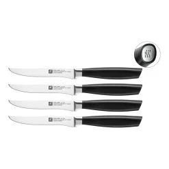 Zwilling Set Da Bistecca, Argento