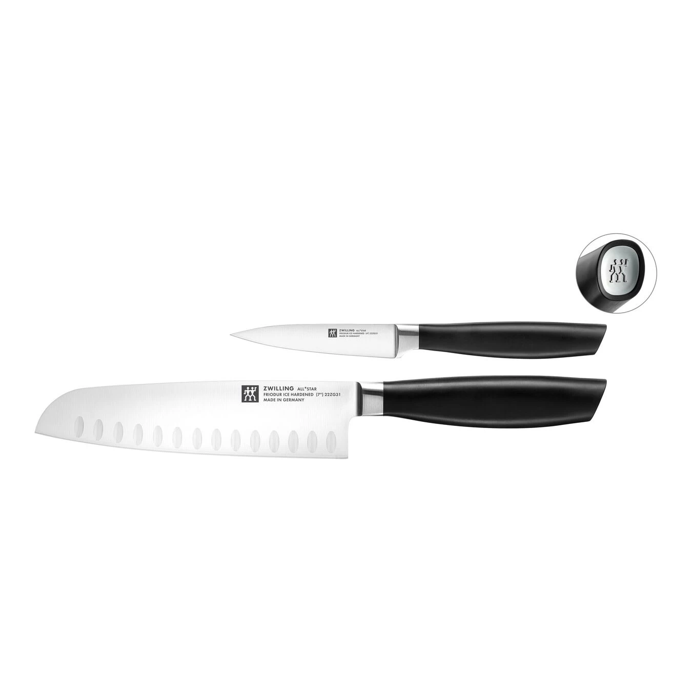 Zwilling Set Di Coltelli 2-pz., Argento 1 Zwilling Set Di Coltelli 2-pz., Argento