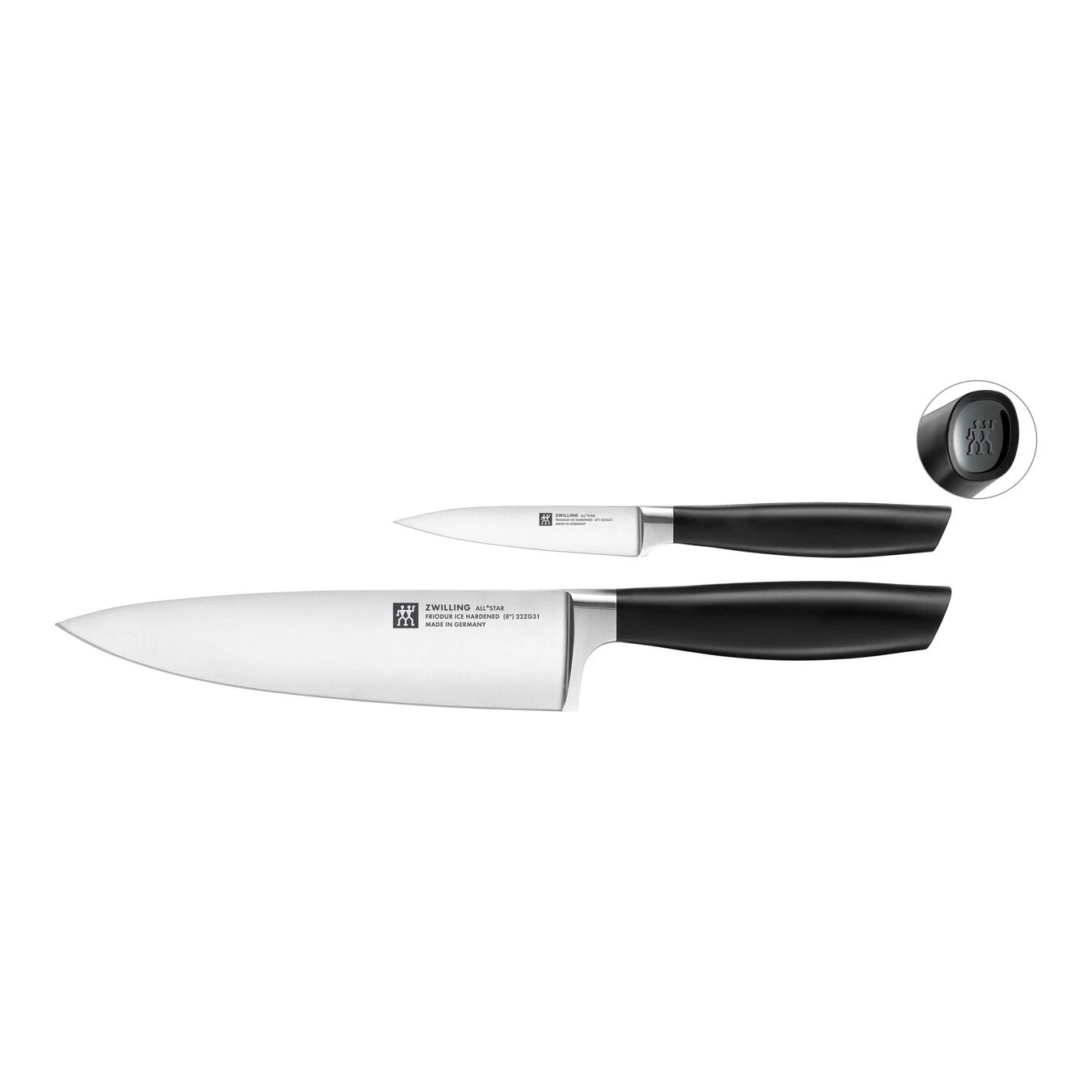 Zwilling Set Di Coltelli 2-pz., Nero 1 Zwilling Set Di Coltelli 2-pz., Nero