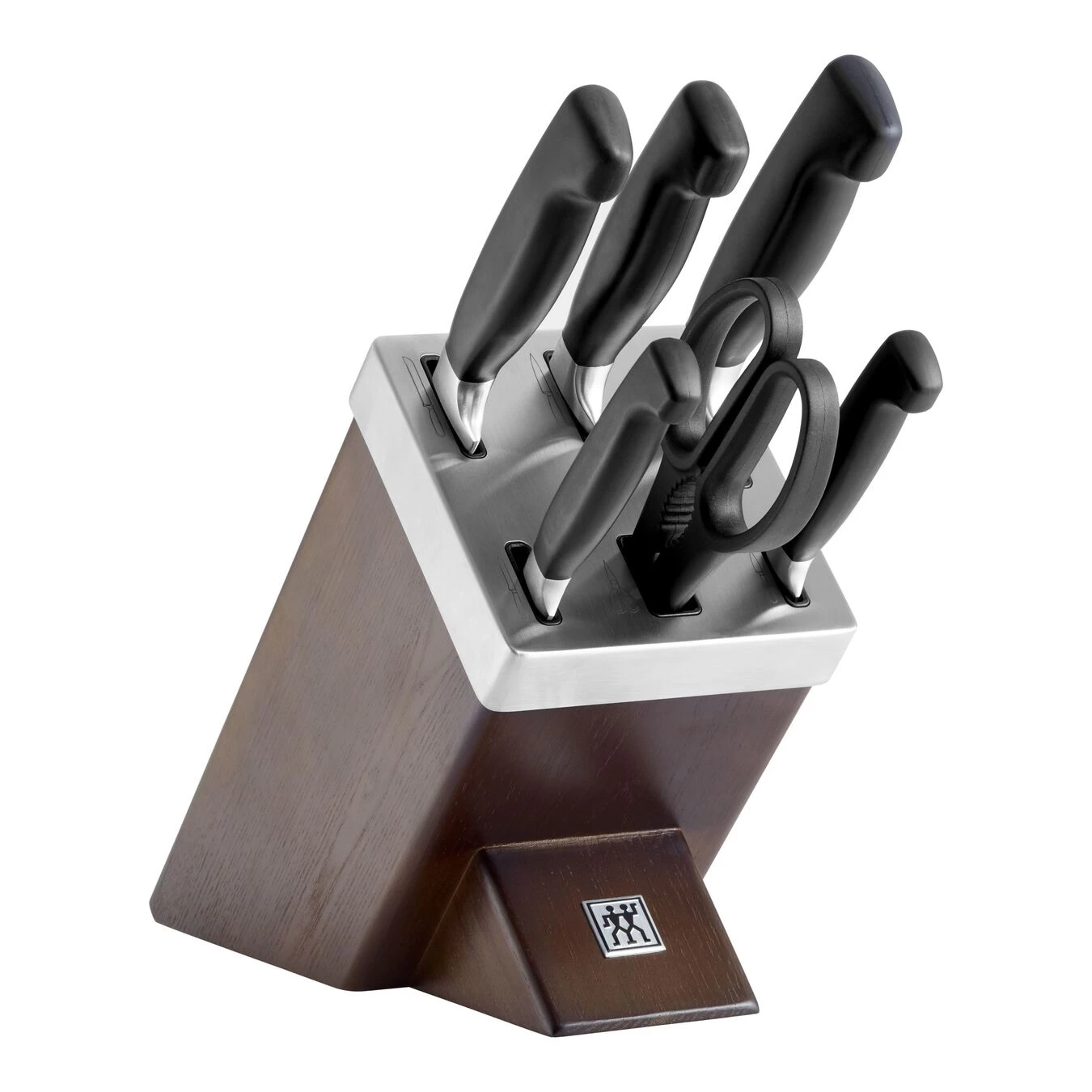 Zwilling Set Di Coltelli Con Ceppo Con Sistema Autoaffilante - 7-pz., Marrone 1 Zwilling Set Di Coltelli Con Ceppo Con Sistema Autoaffilante - 7-pz., Marrone