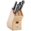 Zwilling Set Di Coltelli Con Ceppo - 5-pz., Naturale