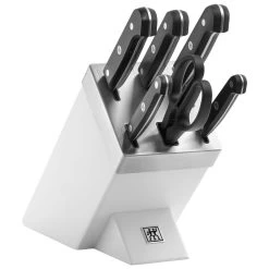 Zwilling Set Di Coltelli Con Ceppo Con Sistema Autoaffilante - 7-pz., Bianco