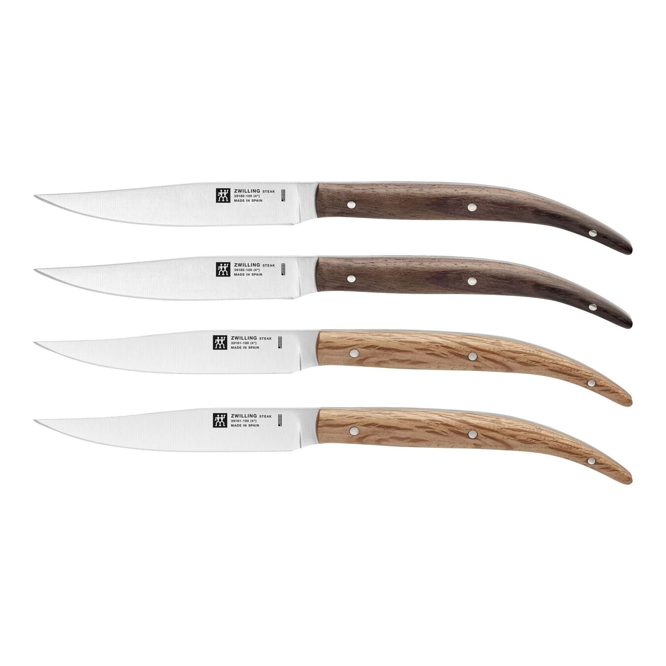 Zwilling Set Da Bistecca Liscio, Marrone 1 Zwilling Set Da Bistecca Liscio, Marrone