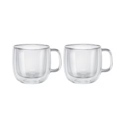 Zwilling Set Di Bicchieri Da Cappuccino - 2-pz., Vetro Borosilicato