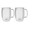 Zwilling Set Di Bicchieri Da Latte - 450 Ml / 2-pz., Vetro Borosilicato