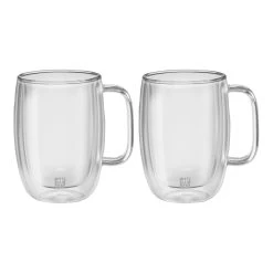 Zwilling Set Di Bicchieri Da Latte - 450 Ml / 2-pz., Vetro Borosilicato