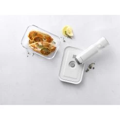 Zwilling Contenitore Sottovuoto L, Vetro, Grigio -Cucina Negozio 3 ZW Glas L 252554 ZWI BoxL glas F4 0002