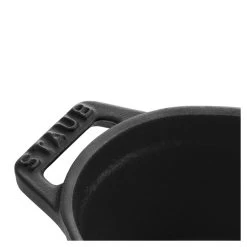 Staub Mini Cocotte Ovale - 11 Cm, Nero -Cucina Negozio 40500 111 0 4