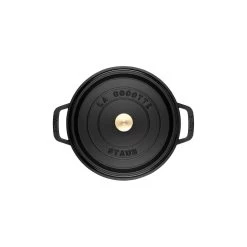 Staub Cocotte Rotonda - 28 Cm, Nera -Cucina Negozio 40500 241 0 8