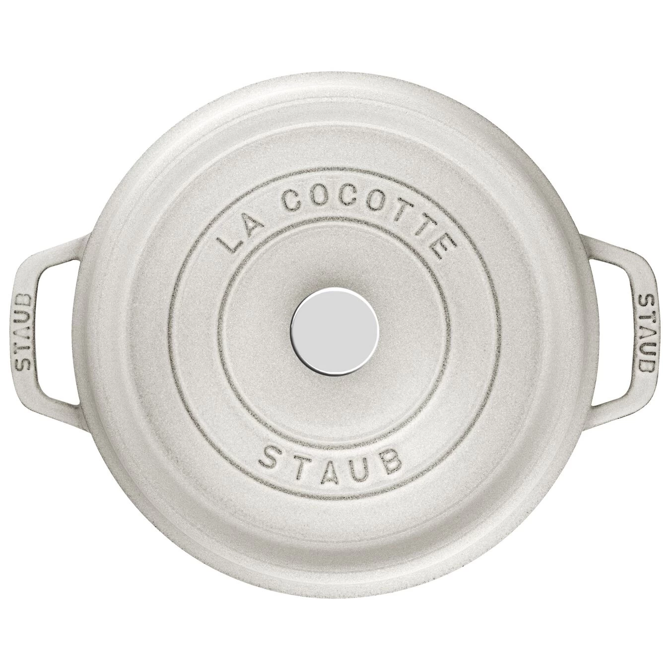 Staub Cocotte Rotonda - 24 Cm, Tartufo Bianco 3 Staub Cocotte Rotonda - 24 Cm, Tartufo Bianco - immagine 3