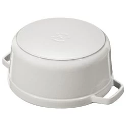Staub Cocotte Rotonda - 24 Cm, Tartufo Bianco 9 Staub Cocotte Rotonda - 24 Cm, Tartufo Bianco -Cucina Negozio 40501 412 0 4