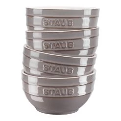 Staub Set Di Ciotole - 4-pz., Grigio Antico