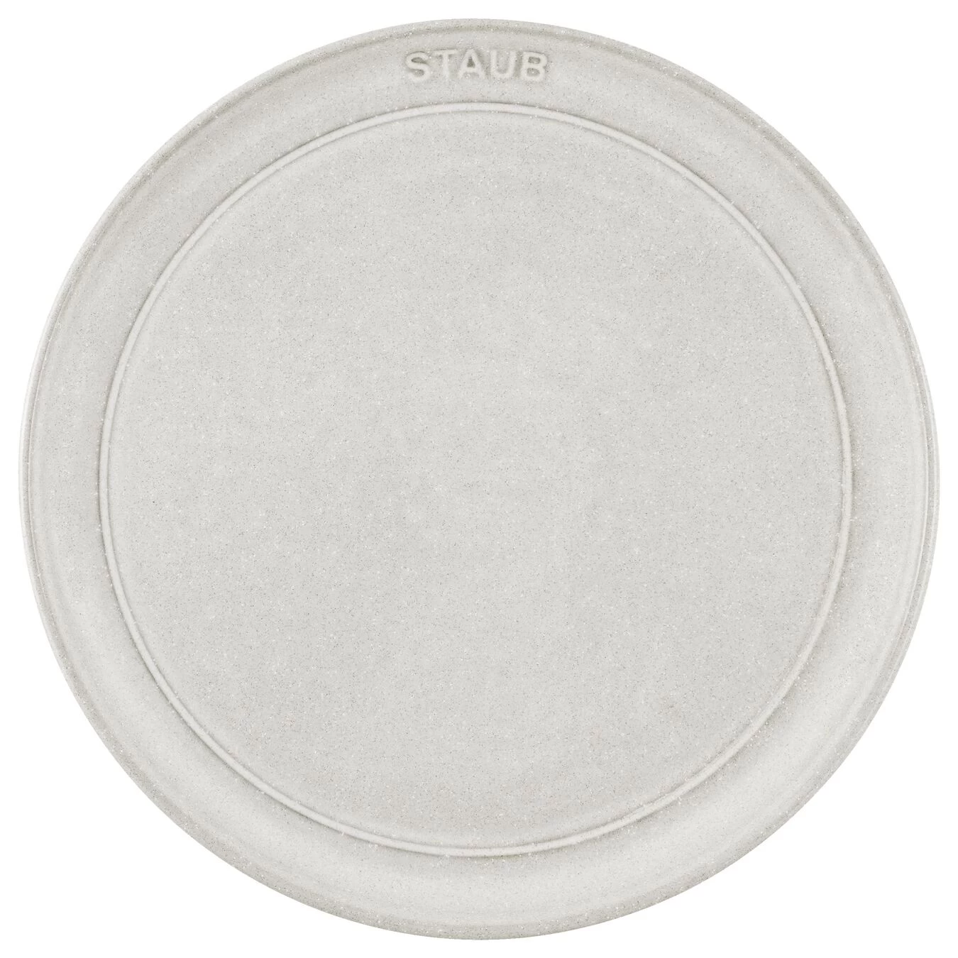 Staub Piatto Piano Rotondo - 22 Cm, Tartufo Bianco 2 Staub Piatto Piano Rotondo - 22 Cm, Tartufo Bianco - immagine 2