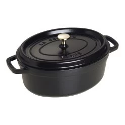 Staub Cocotte Ovale - 29 Cm, Nera